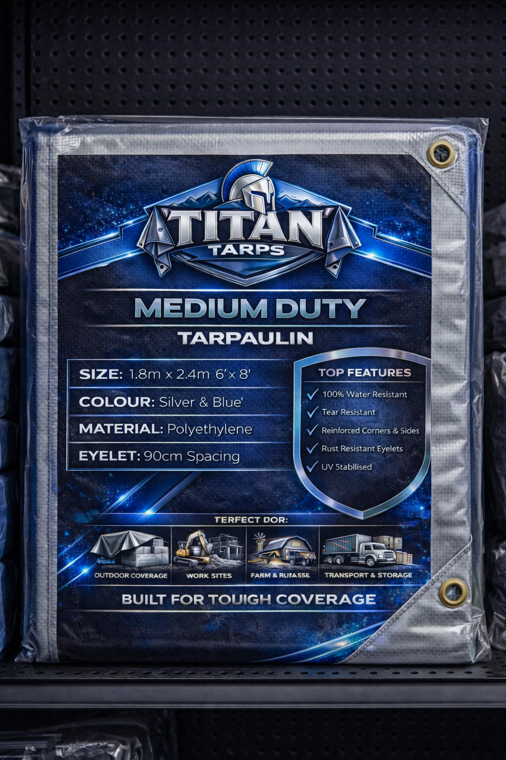 Medium Duty General Tarpaulin