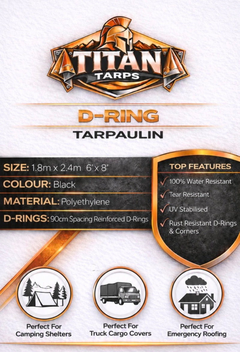 D-Ring General Tarpaulin